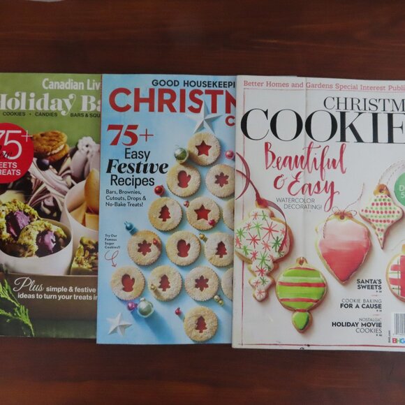 Lot of 3 Christmas Holiday Cookies Special Edition Magazines - Picture 2 of 14